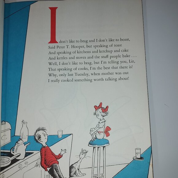 1953 Dr. Seuss Book: Scrambled Eggs Super! PC-AS IS - Picture 7 of 11